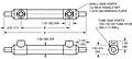 Dimensional Drawing for 35 Series Shell & Tube Heat Exchangers (00320)